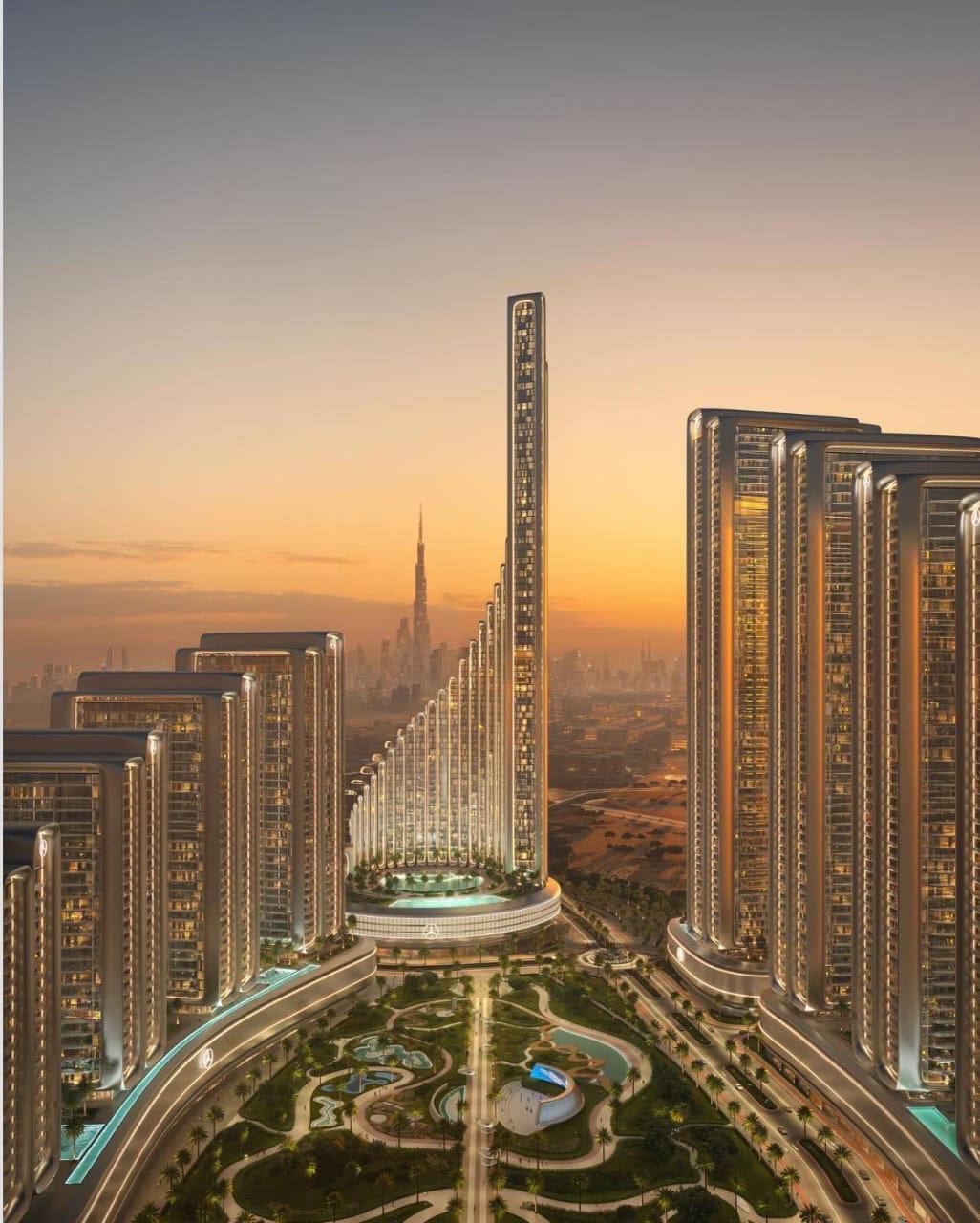 Studio Apartments for Sale in Mercedes-Benz Places Binghatti City