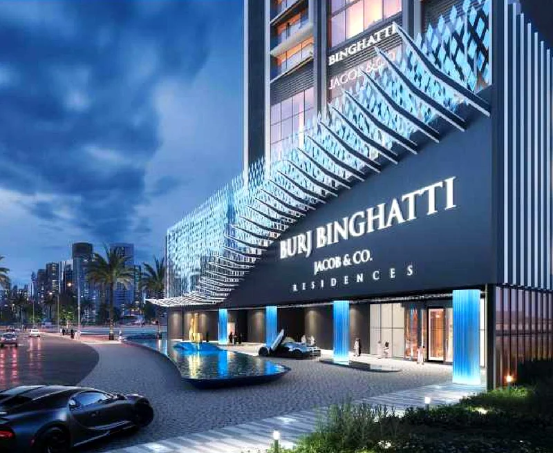 2 Bedroom Apartments for Sale in Burj Binghatti Jacob & Co Residences: Ultimate Luxury Living