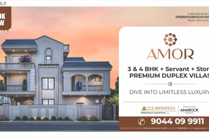 CCS Amor Villas: Your Dream 4 BHK Luxury Villas in Lucknow for Sale