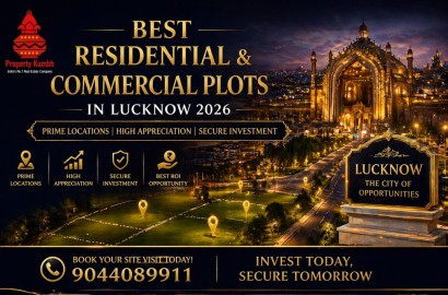 Best Residential &amp; Commercial Plots in Lucknow 2026