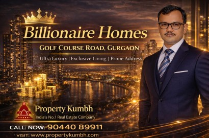 Billionaire homes Gurgaon Golf Course Road