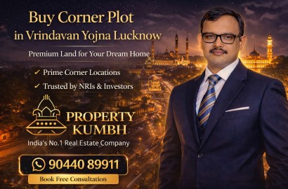 Buy Corner Plot in Vrindavan Yojna Lucknow