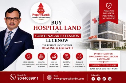 Buy Hospital Land in Gomti Nagar Extension Lucknow