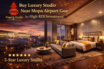 Buy Luxury Studio Near Mopa Airport Goa for High ROI Investment