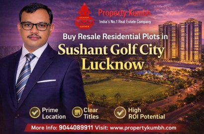 Buy Resale Residential Plots in Sushant Golf City Lucknow
