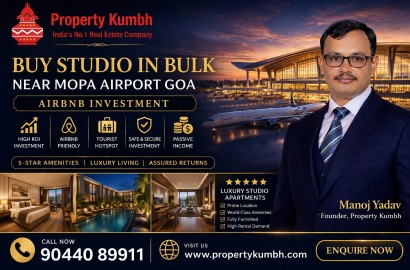 Buy Studio in Bulk Near Mopa Airport Goa