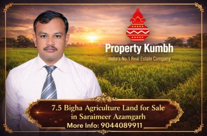 7.5 Bigha Agriculture Land for Sale in Saraimeer Azamgarh
