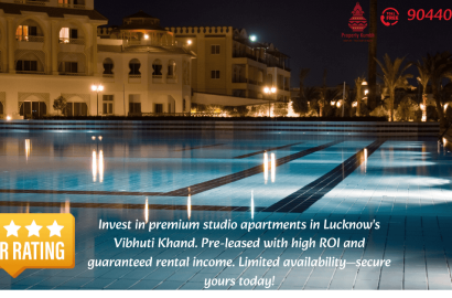 Exclusive Studio Apartments in Vibhuti Khand, Lucknow – Pre-Leased with Assured Returns