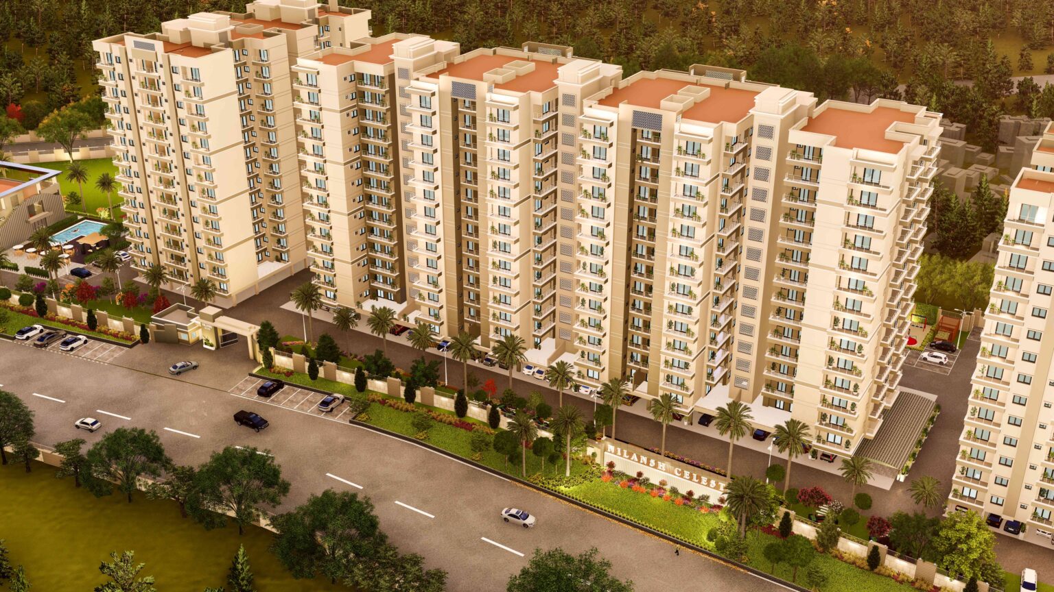 Nilansh Celeste Flats in Aishbagh, Lucknow