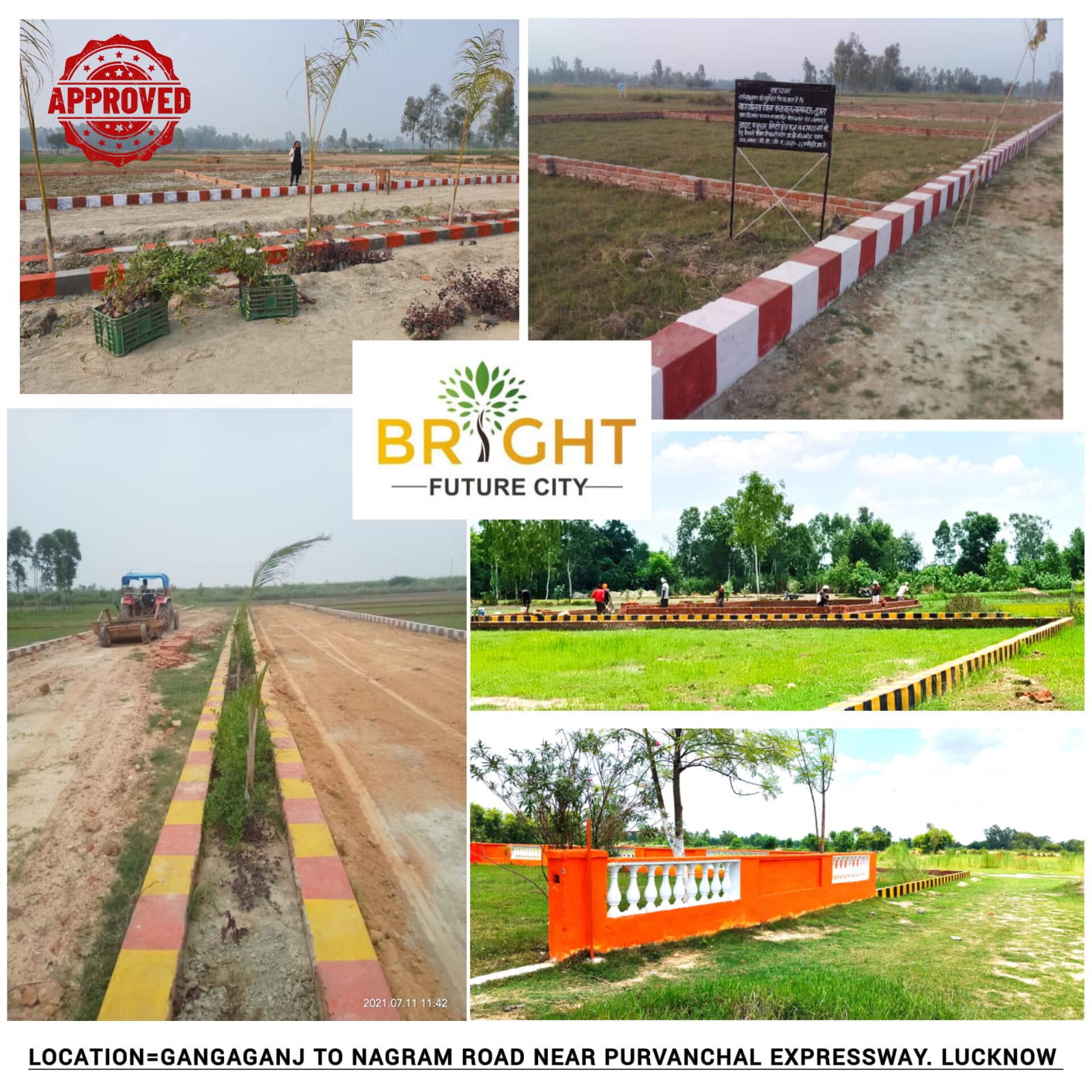 Buy Approve Plots in Gangagaj Sultanpur Road Lucknow – Bright Future City