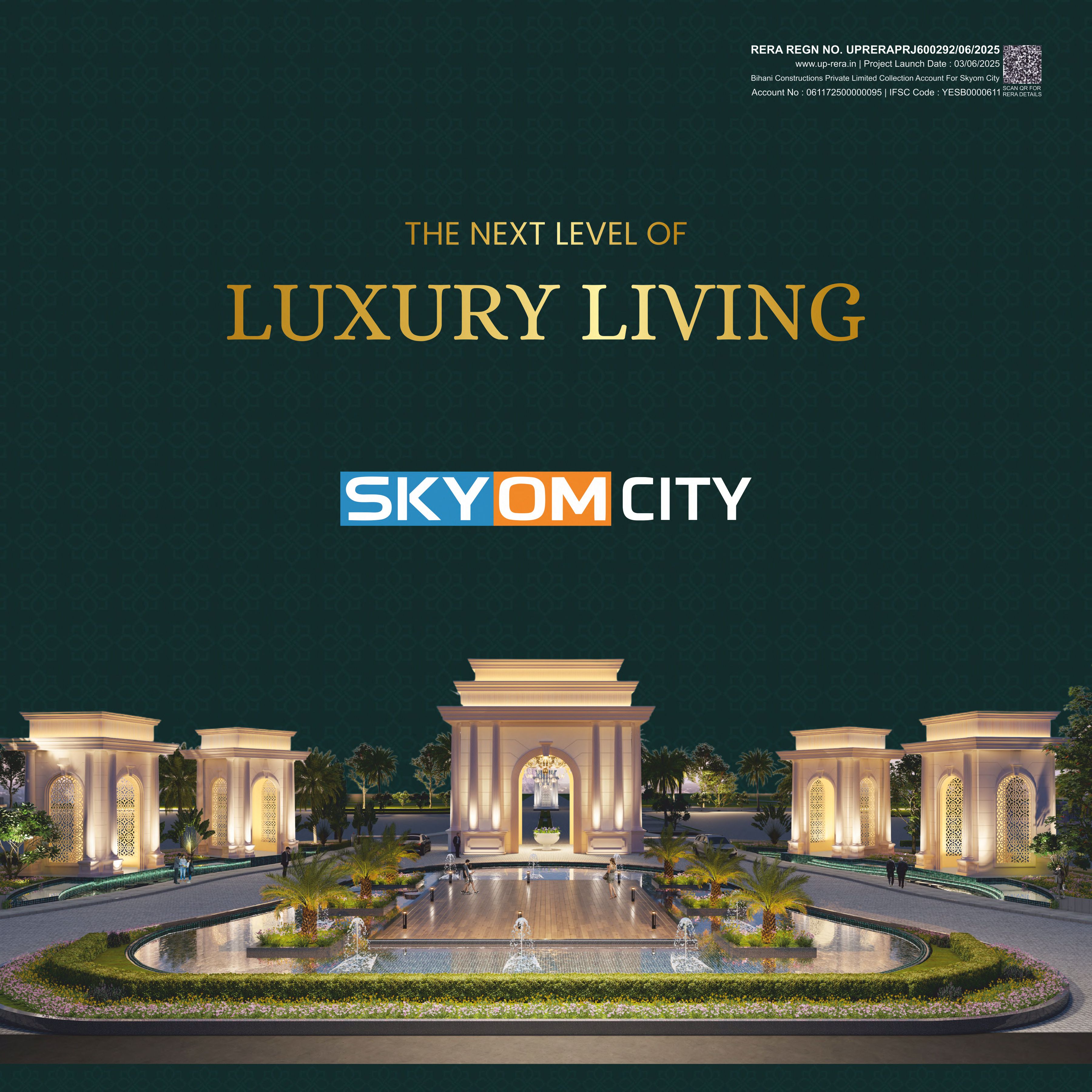 SKYOM CITY Plot/Land for Sale in Mohanlalganj Lucknow