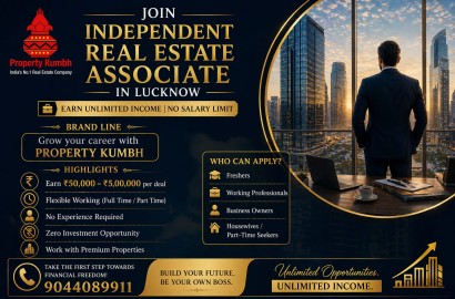 Join Independent Real Estate Associate in Lucknow