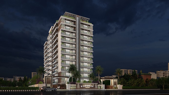 Flats for Sale in Lucknow at The Woods Kohinoor, Jankipuram