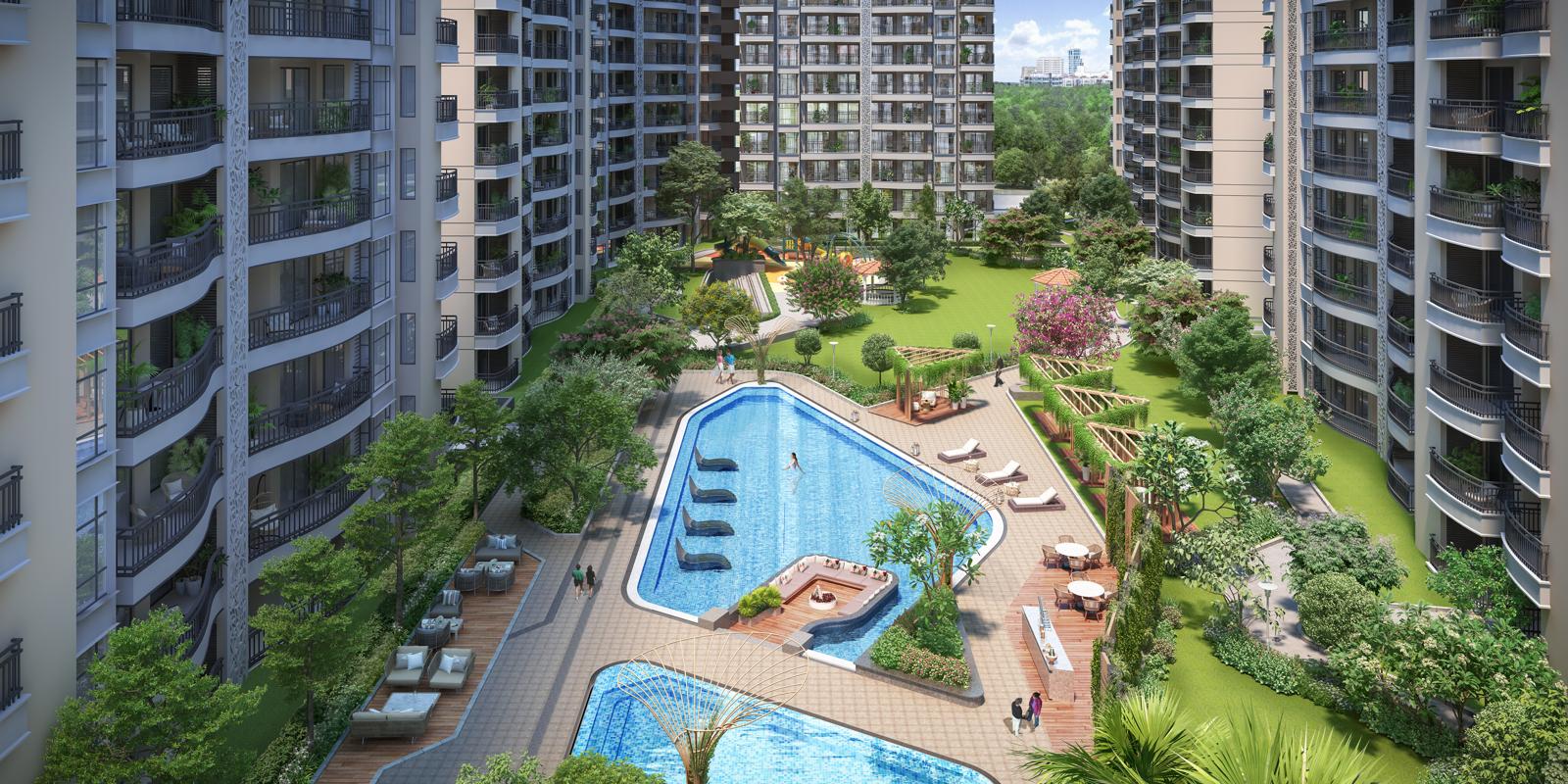 Discover Modern Living: 3 BHK and 2 BHK Flats for Sale in Jashn Elevate, Lucknow