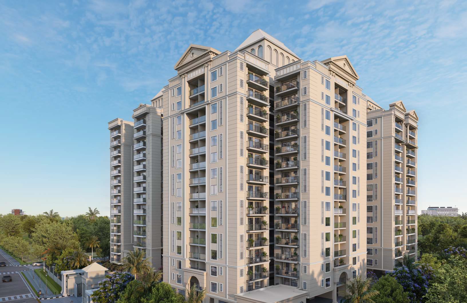 Discover Premium 3 BHK & 4 BHK Apartments at DPS Palladio, Sultanpur Road