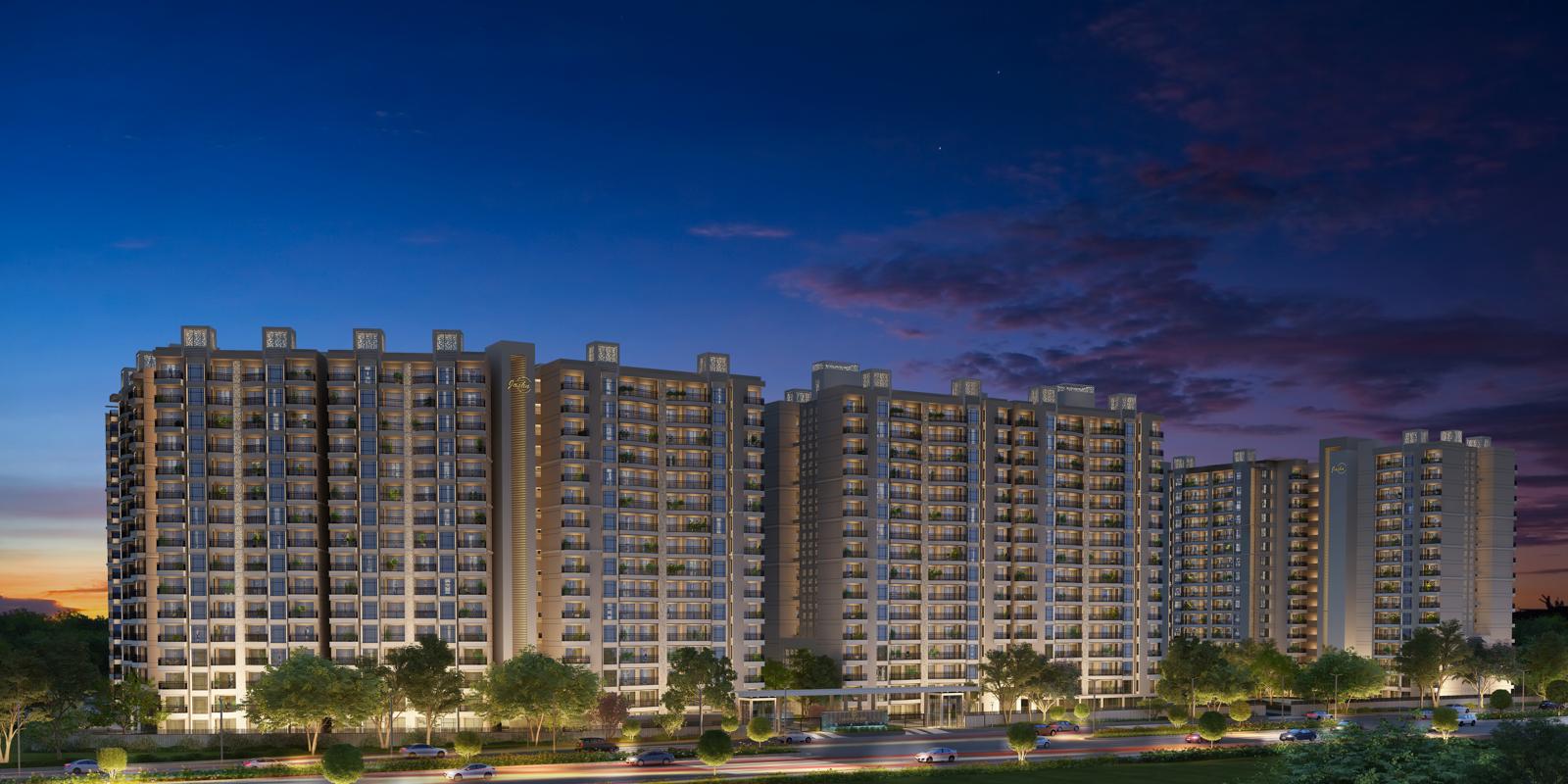 Discover Modern Living: 3 BHK and 2 BHK Flats for Sale in Jashn Elevate, Lucknow