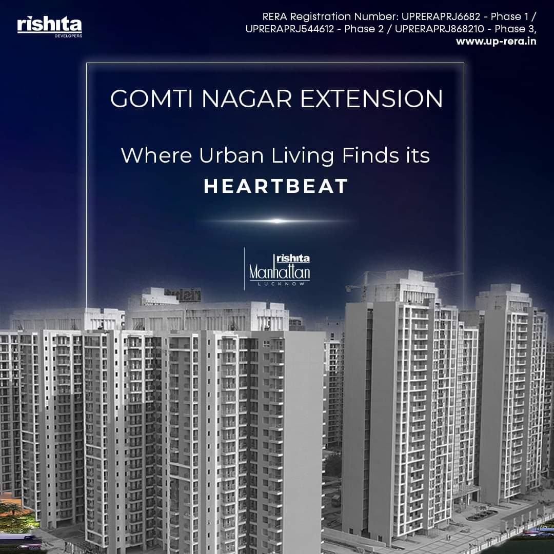 Ready to Move Luxury Flats in Lucknow | Rishita Manhattan