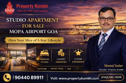 Studio Apartment for Sale Mopa Airport Goa