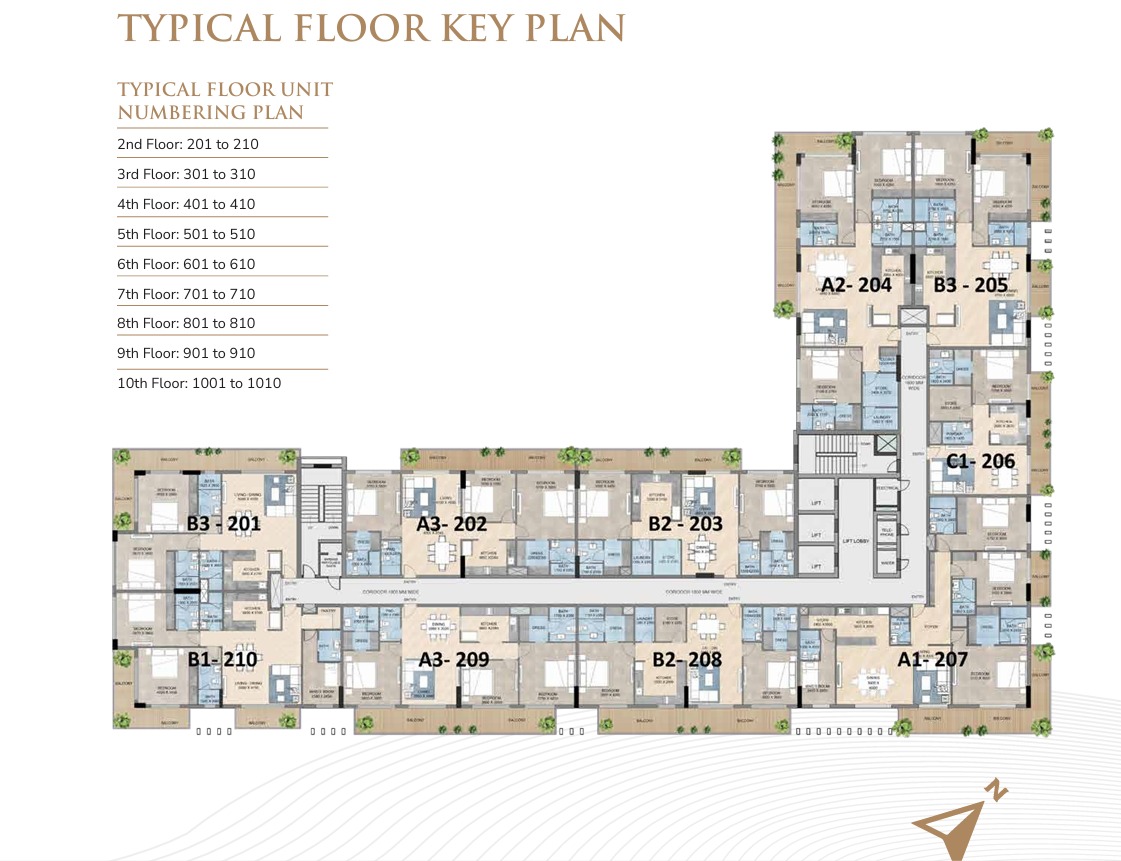 Sunbliss Purvanchal: Luxury 2 & 3 BHK Apartments in Al Furjan, Dubai