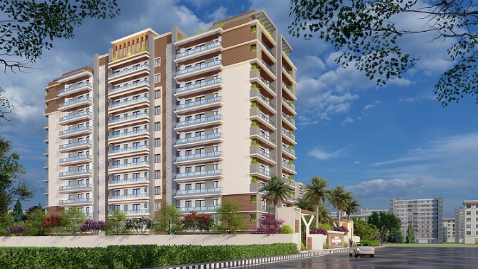 Flats for Sale in Lucknow at The Woods Kohinoor, Jankipuram