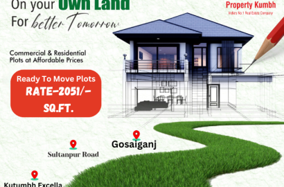 Top Residential Land by Property Kumbh in Gosaiganj Lucknow