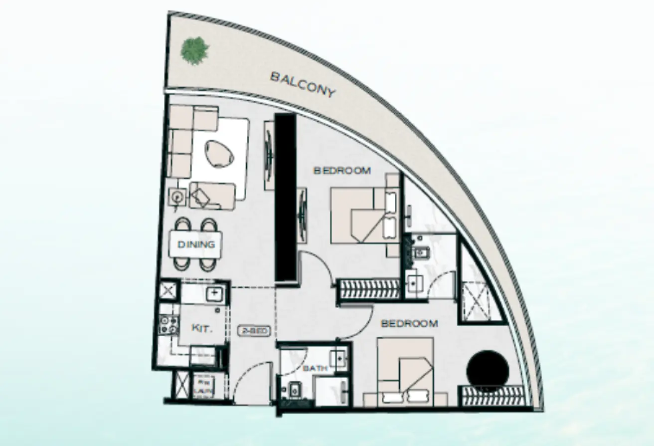 1 Bedroom Apartment for Sale in Dubai Binghatti Aquarise: Your Dream Home Awaits