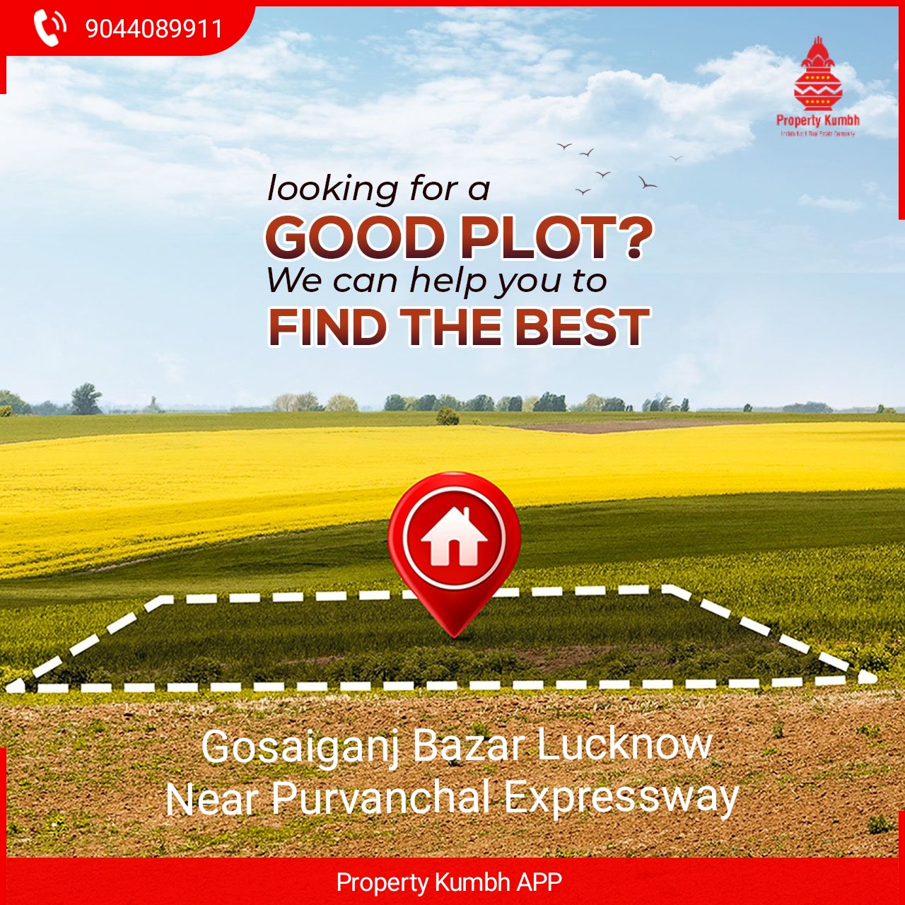 Buy Plots for Sale in Gosaiganj Bazar Lucknow – Best Investment Location