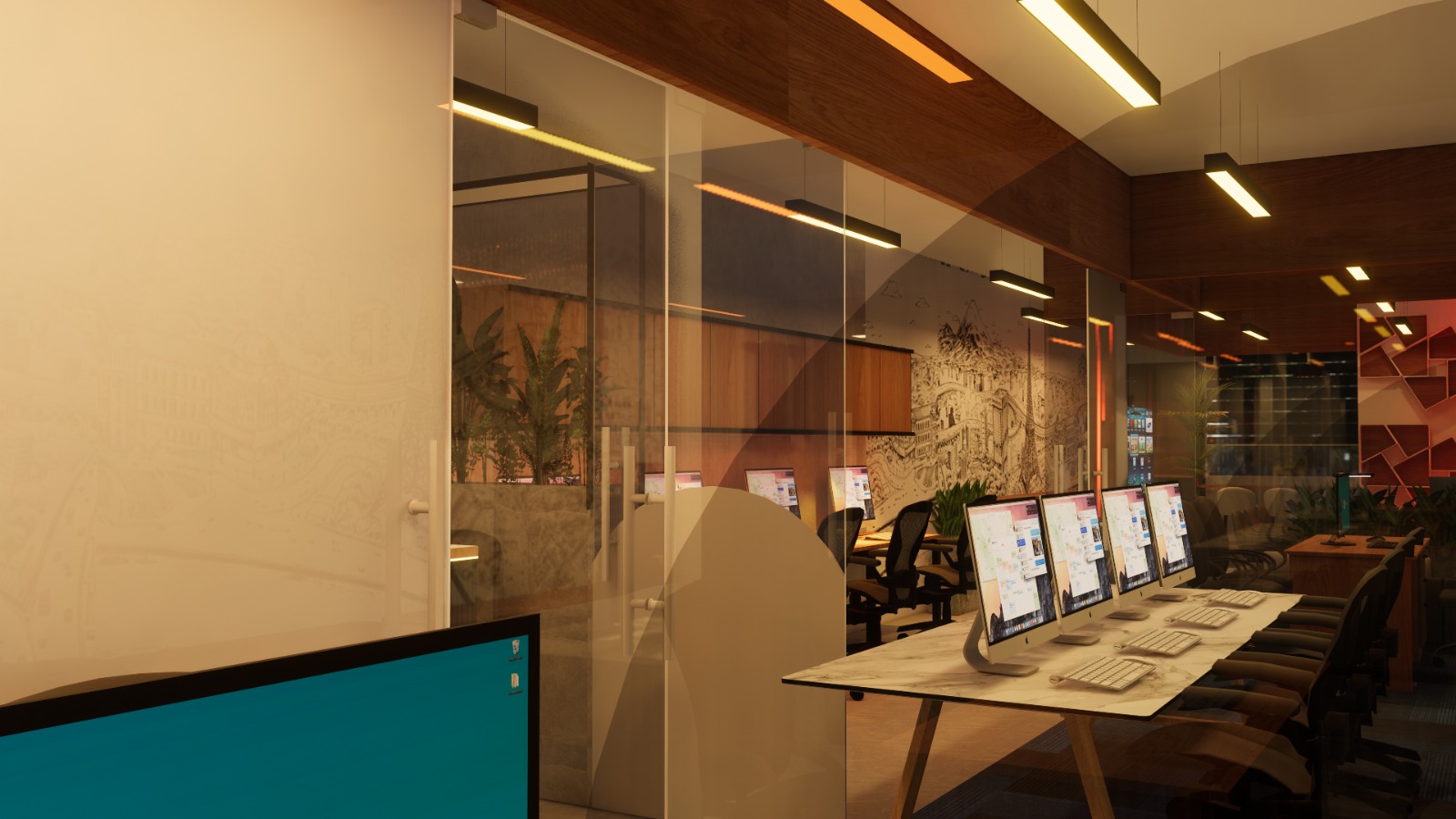 Fully Furnished Office for Sale in Experio Vibhuti Khand