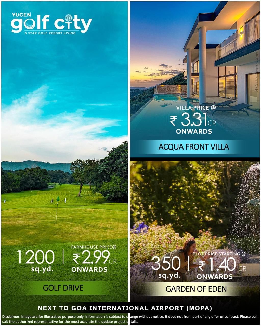 Yugen Infra Plots & Villas in MOPA Goa: A Premier Investment Opportunity in North Goa