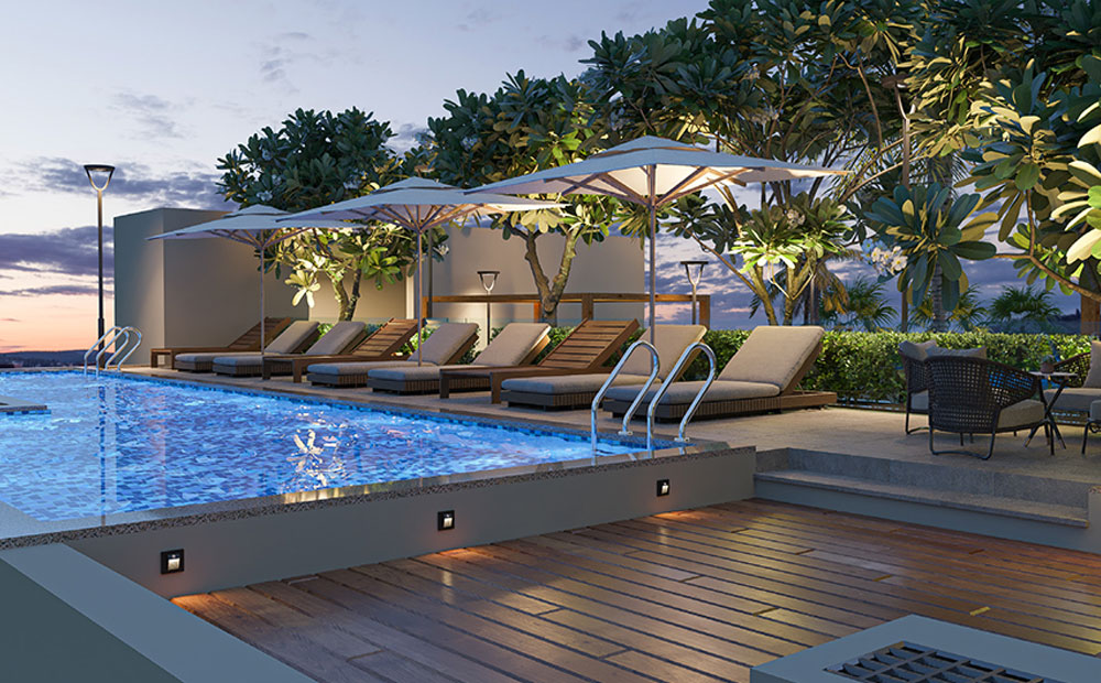 Studio, 1 & 2 BHK Apartments for Sale in GHD Sky Park South Goa