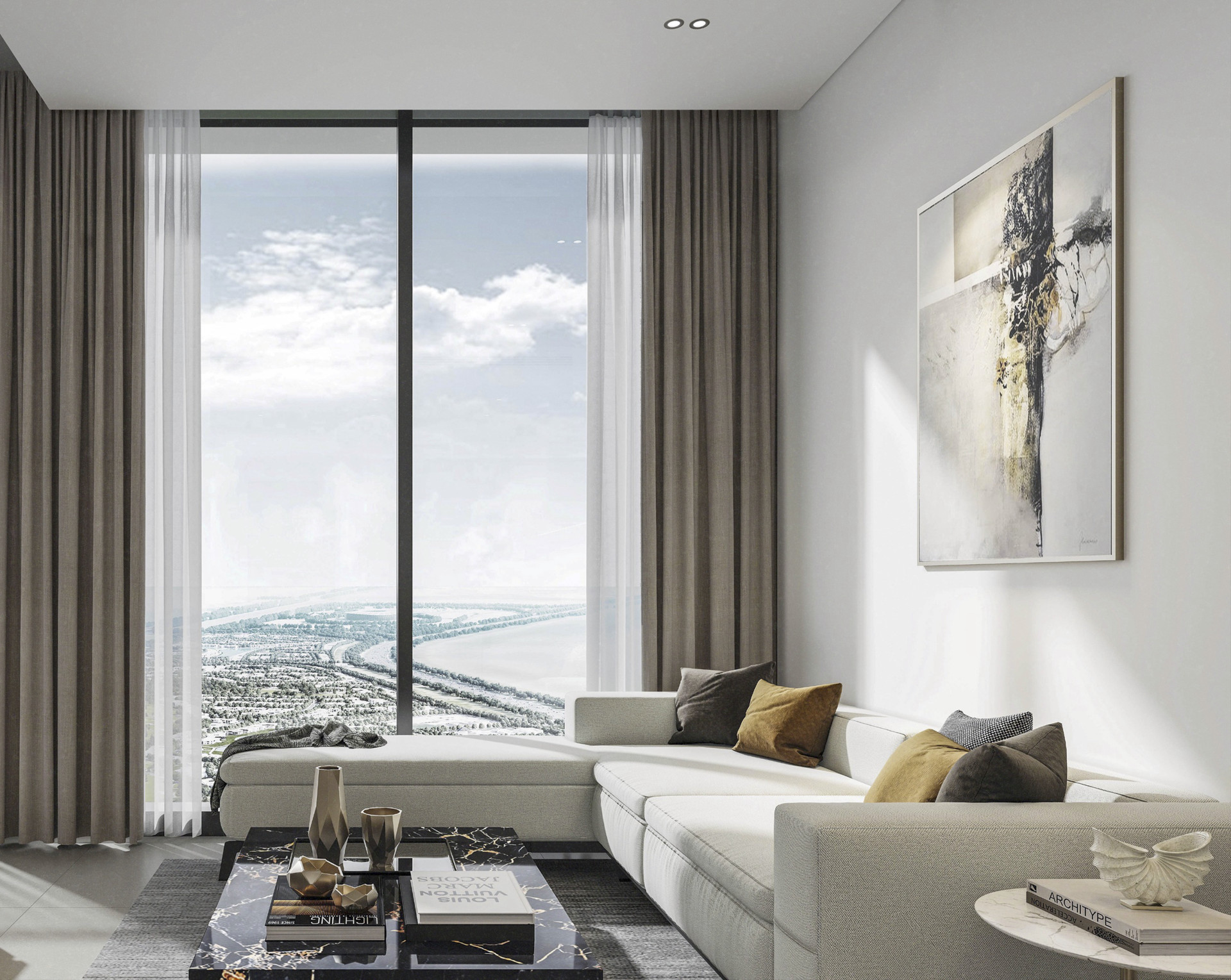 Luxury Apartments in Motor City, Dubai: Sobha Orbis