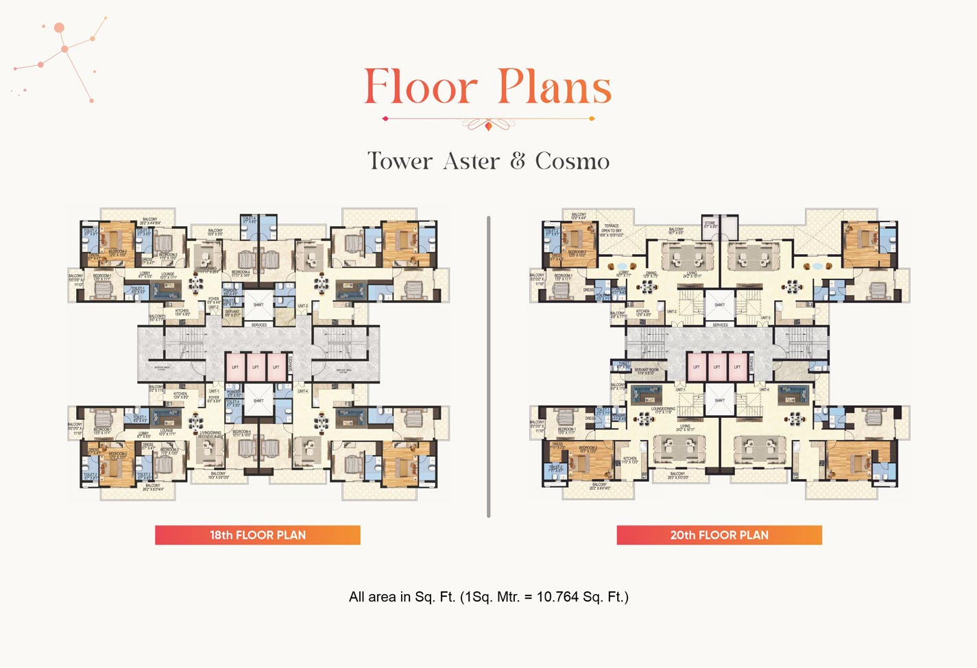 Flats for Sale in ORO Constella, Lucknow – Premium Living in Sushant Golf City