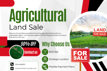 Buy Affordable Agriculture Land in Lucknow Under ₹60 Lakh Per Bigha – Best Deals for Farmland Investment