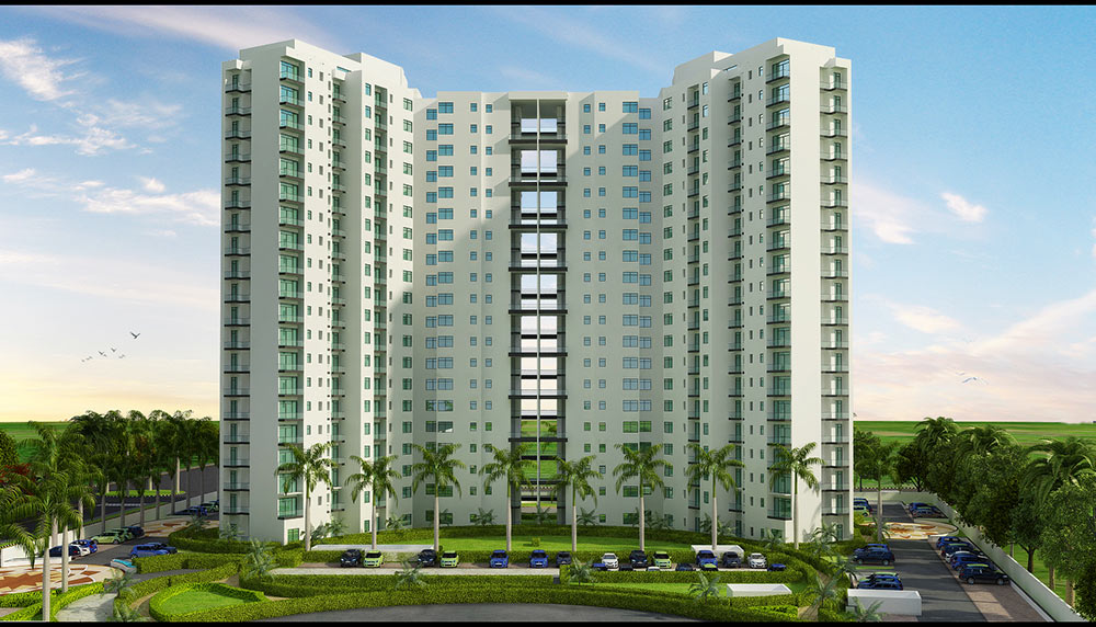 3 BHK Flat for Rent in Lucknow - Chandra Panorama