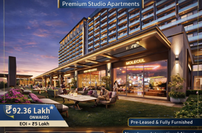 Buy Pre-Leased Studio Apartment in Ace Hive Sector 22A Yamuna Expressway