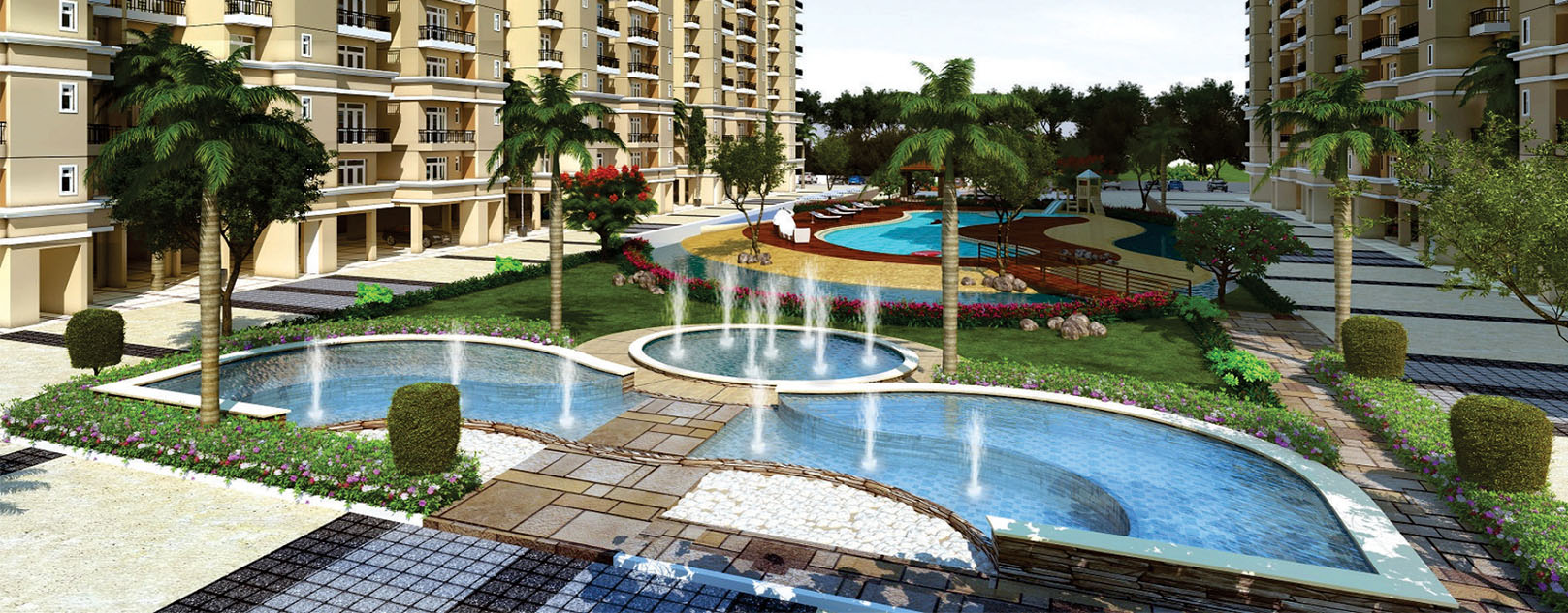 Ready to Move Resale 3 BHK Flat for Sale in Lucknow - Omaxe Waterscape