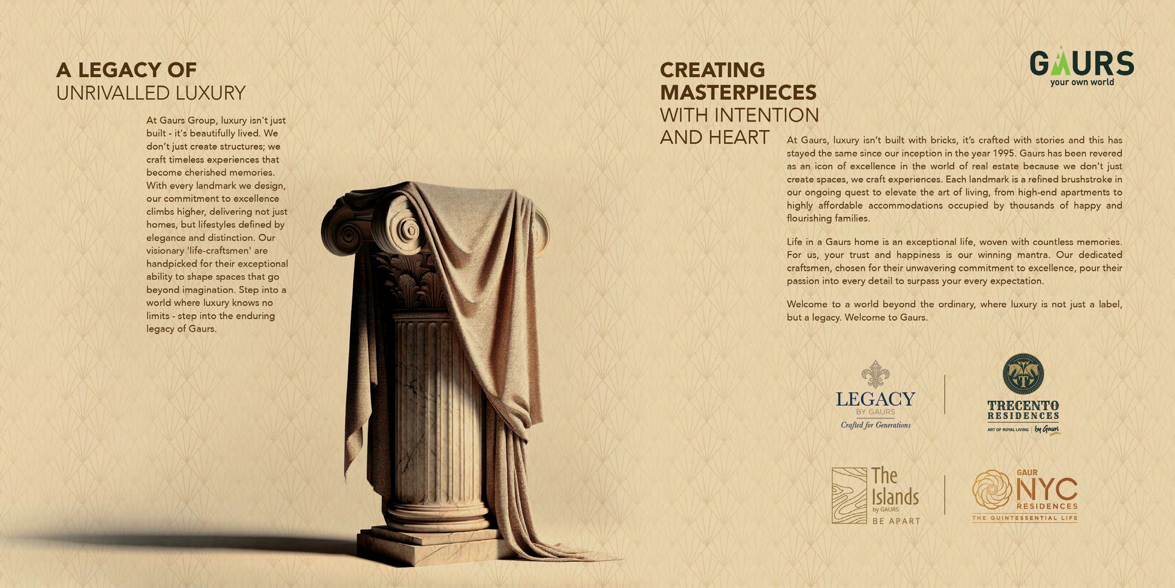 Gaur Chrysalis Sector 22D - 3/4 BHK Luxury Apartments