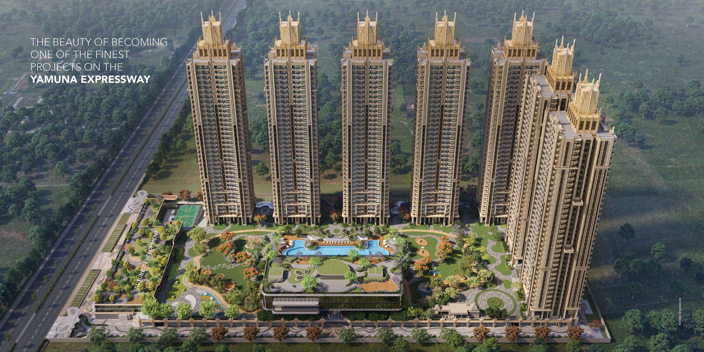 Gaur Chrysalis Sector 22D - 3/4 BHK Luxury Apartments
