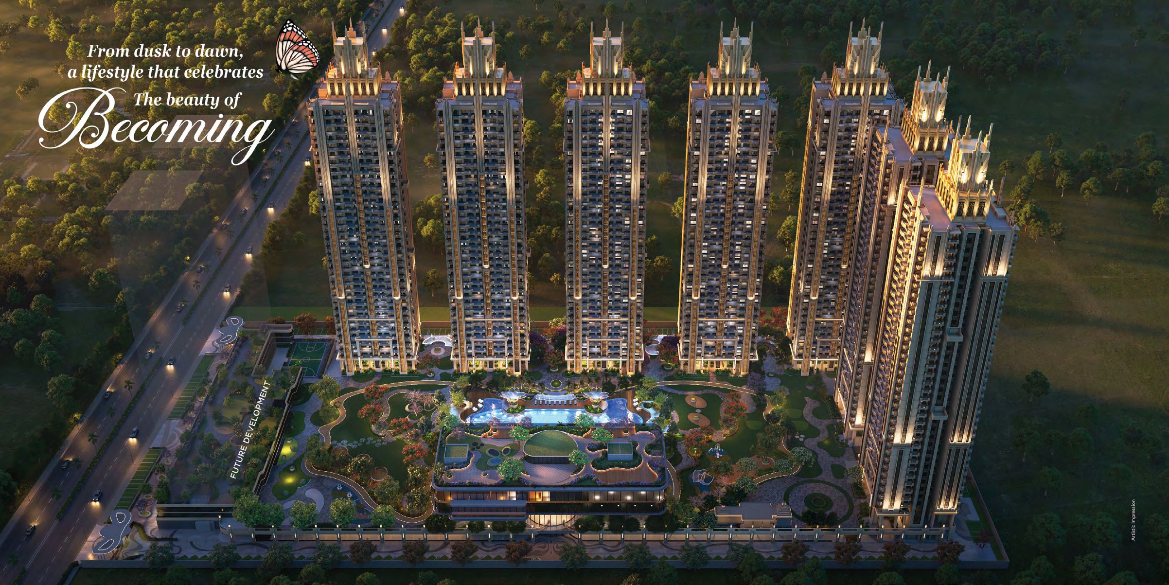 Gaur Chrysalis Sector 22D - 3/4 BHK Luxury Apartments