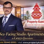 Sea-facing studio apartments in Goa for investors