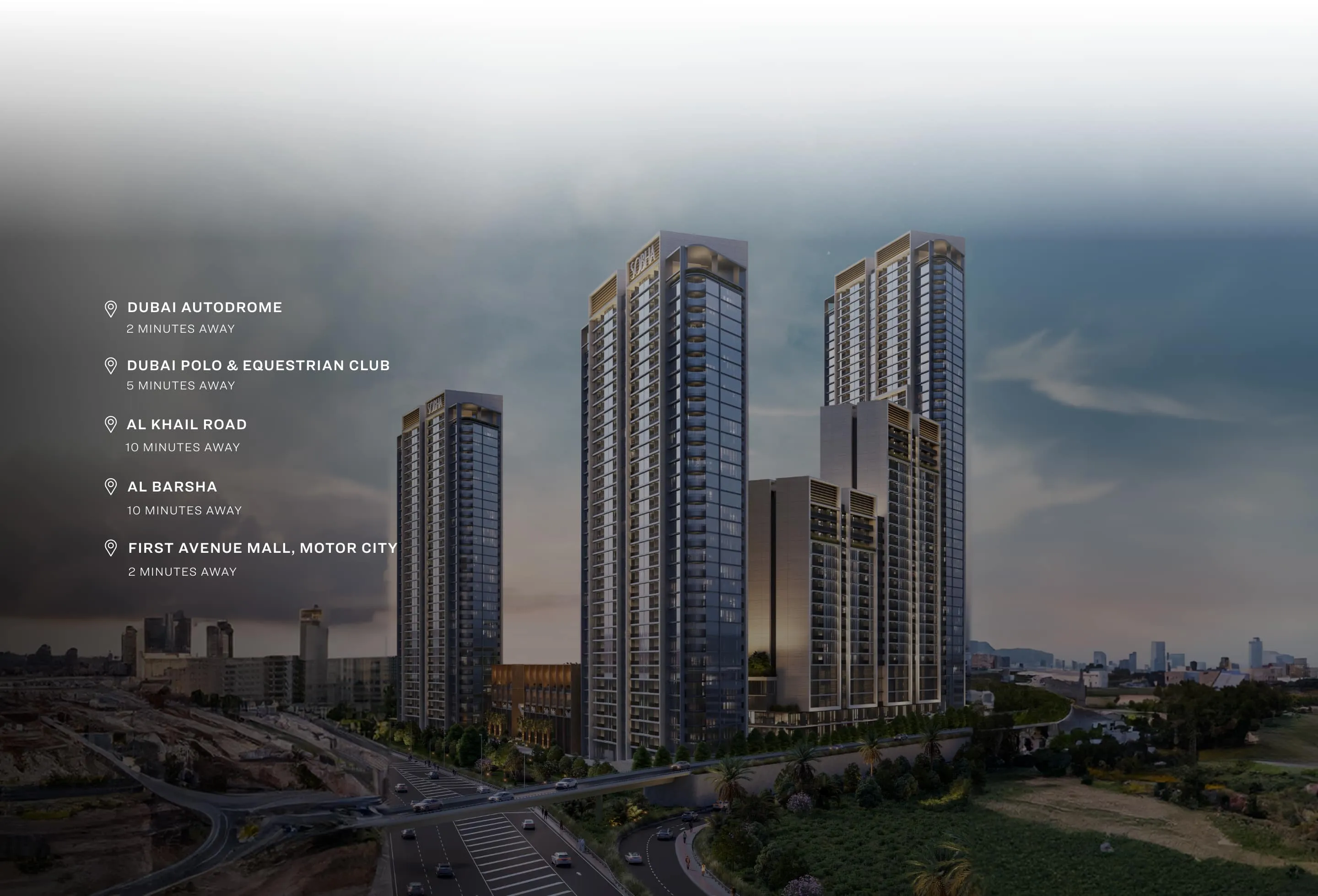 Luxury Apartments in Motor City, Dubai: Sobha Orbis