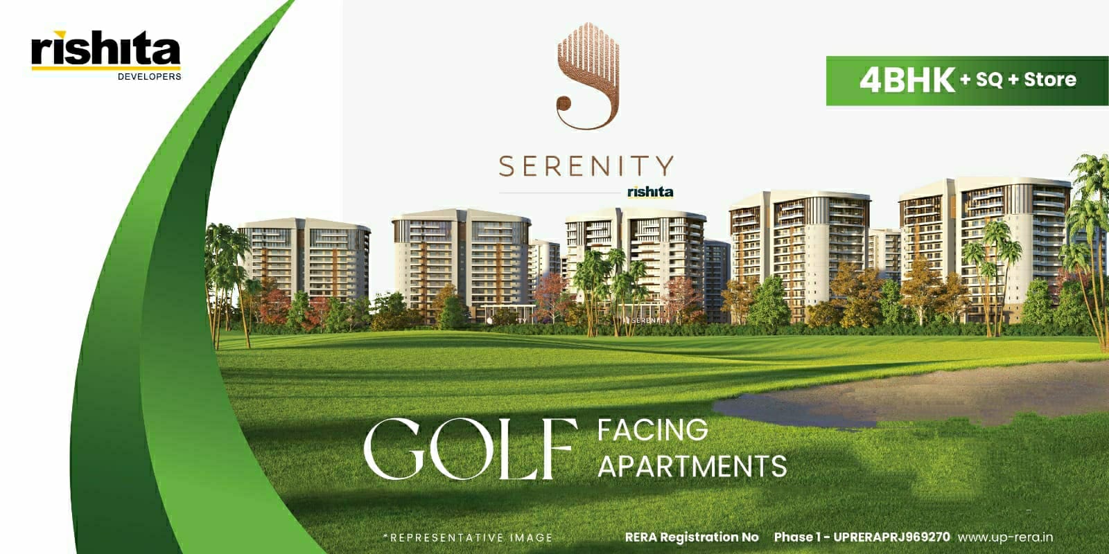 Rishita Serenity in Sushant Golf City, Lucknow